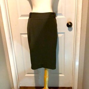 Liz Claiborne olive green skirt
